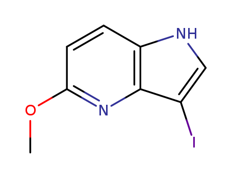 3-Iodo-5-methoxy-1H-pyrrolo[3,2-b]pyridine 913983-30-9