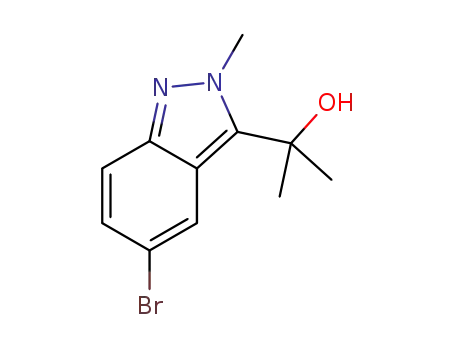 2‐(5‐bromo‐2‐methyl‐2H‐indazol‐3‐yl)propan‐2‐ol
