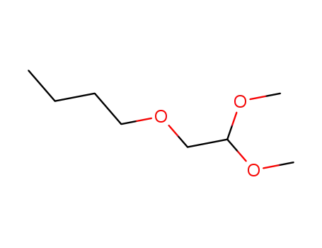 Molecular Structure of 85168-87-2 (1-(2,2-dimethoxyethoxy)butane)