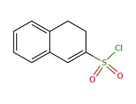 Molecular Structure of 17070-56-3 (3,4-DIHYDRONAPHTHALENE-2-SULFONYL CHLORIDE)