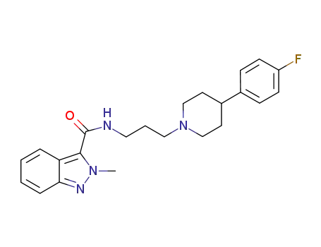 N-{3-[4-(4-fluorophenyl)piperidin-1-yl]propyl}-2-methyl-2H-indazole-3-carboxamide