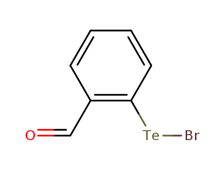 Molecular Structure of 39119-87-4 (Benzenetellurenyl bromide, 2-formyl-)