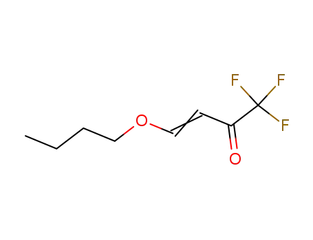 Molecular Structure of 120407-73-0 (4-Butoxy-1,1,1-trofluoro-3-buten-2-one)