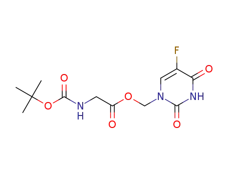 1-(N-tert-부틸옥시카르보닐)글리실옥시메틸-5-플루오로우라실