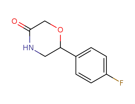 6-(4-fluorophenyl)morpholin-3-one