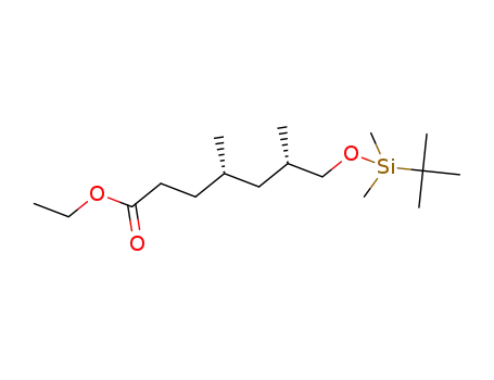 ethyl (4S,6S)-7-[1-(tert-butyl)-1,1-dimethylsilyl]oxy-4,6-dimethylheptanoate