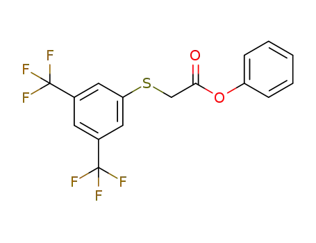 C<sub>16</sub>H<sub>10</sub>F<sub>6</sub>O<sub>2</sub>S