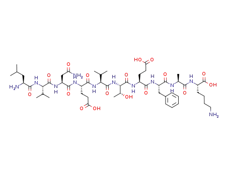 L-Lysine,
L-leucyl-L-valyl-L-asparaginyl-L-a-glutamyl-L-valyl-L-threonyl-L-a-glutamyl-
L-phenylalanyl-L-alanyl-