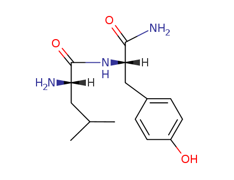 Molecular Structure of 17263-43-3 (L-Tyrosinamide, L-leucyl-)
