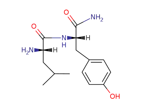 Molecular Structure of 17263-43-3 (L-Tyrosinamide, L-leucyl-)