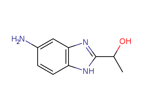 1H-Benzimidazole-2-methanol,  6-amino--alpha--methyl-