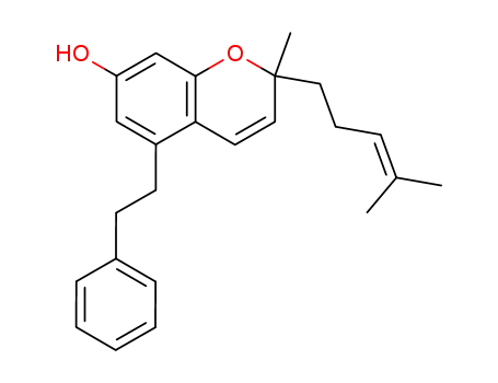 (+/-)-bibenzyl/o-cannabichromene hybrid