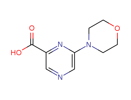 Pyrazinecarboxylic acid, 6-(4-morpholinyl)-