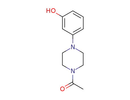 Molecular Structure of 67915-02-0 (1-ACETYL-4-(4-HYDROXYPHENYL)PIPERAZINE)