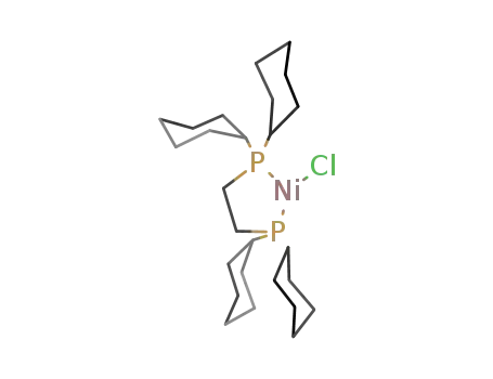 (cyclo-C<sub>6</sub>H<sub>11</sub>)2PCH<sub>2</sub>CH<sub>2</sub>P(C<sub>6</sub>H<sub>11</sub>-cyclo)2NiCl