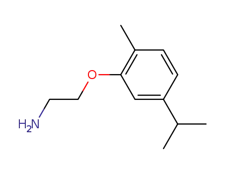 2-(5-ISOPROPYL-2-METHYL-PHENOXY)-에틸아민