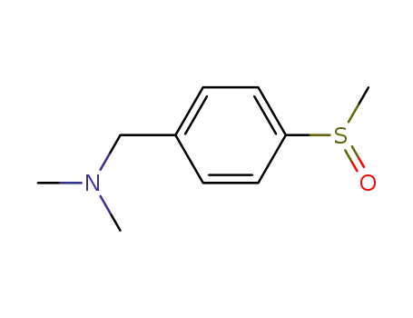 N,N-dimethyl-1-[4-(methylsulfinyl)phenyl]methanamine