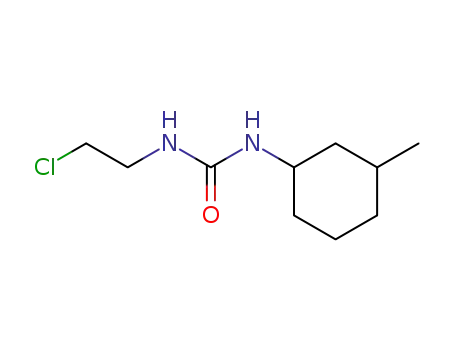 Molecular Structure of 13908-14-0 (1-(2-chloroethyl)-3-(3-methylcyclohexyl)urea)