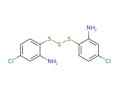 Bis-<2-amino-4-chlorphenyl>-trisulfid