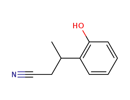 Molecular Structure of 65050-49-9 (Benzenepropanenitrile, 2-hydroxy-b-methyl-)