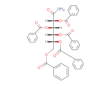 penta-<i>O</i>-benzoyl-D-gluconic acid amide