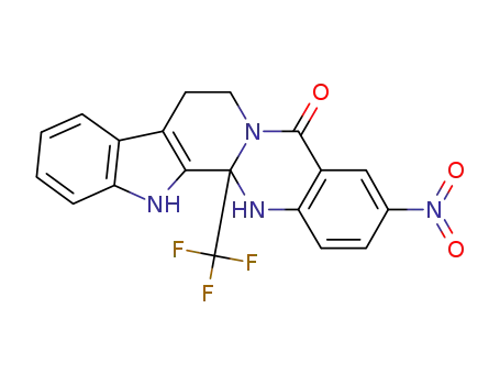 3-nitro-13b-(trifluoromethyl)-13b,14-dihydrorutaecarpine