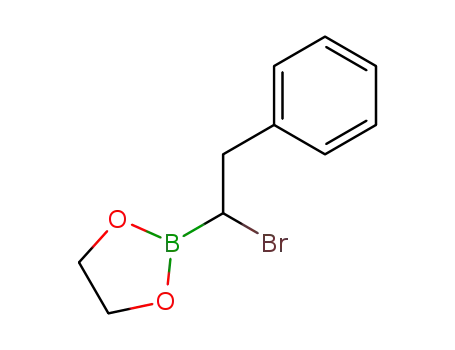 Molecular Structure of 60805-99-4 (1,3,2-Dioxaborolane, 2-(1-bromo-2-phenylethyl)-)