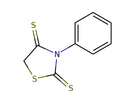 Molecular Structure of 10513-22-1 (2,4-Thiazolidinedithione,  3-phenyl-)