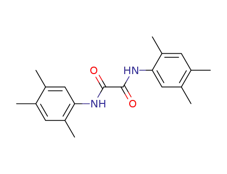 Molecular Structure of 778595-30-5 (<i>N</i>,<i>N</i>'-bis-(2,4,5-trimethyl-phenyl)-oxalamide)