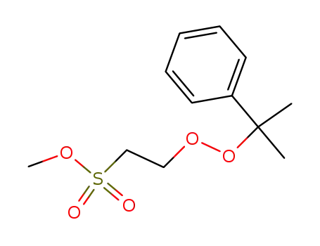 β-Cumylperoxyethansulfonsaeuremethylester