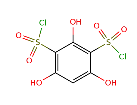 2,4,6-trihydroxy-benzene-1,3-disulfonyl chloride