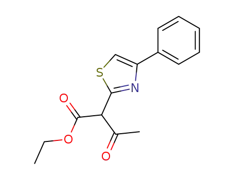 3-oxo-2-(4-phenyl-thiazol-2-yl)-butyric acid ethyl ester