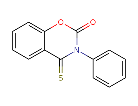 8-phenyl-7-sulfanylidene-10-oxa-8-azabicyclo[4.4.0]deca-1,3,5-trien-9-one cas  7134-82-9
