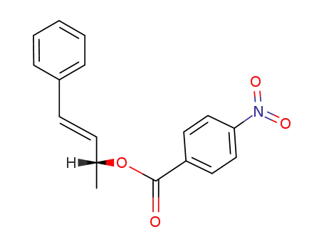 3-(4-nitro-benzoyloxy)-1<i>t</i>-phenyl-butene-<sup>(1)</sup>
