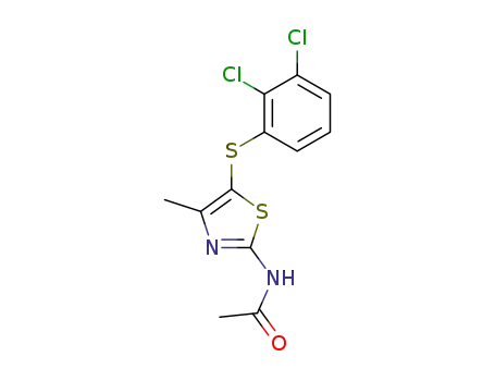 <i>N</i>-[5-(2,3-dichloro-phenylsulfanyl)-4-methyl-thiazol-2-yl]-acetamide