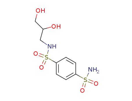 p-(2,3-Dihydroxypropylsulfamoyl)benzolsulfonamid