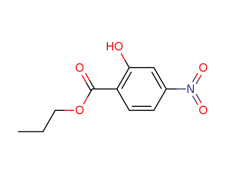 2-hydroxy-4-nitro-benzoic acid propyl ester