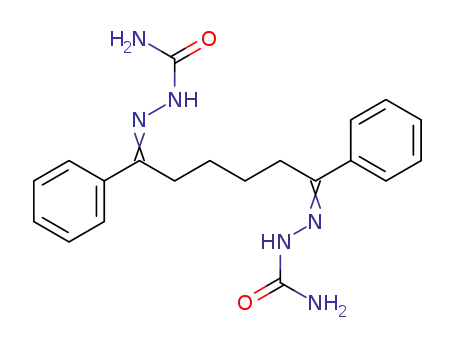 Molecular Structure of 49769-35-9 (1,6-diphenyl-hexane-1,6-dione disemicarbazone)