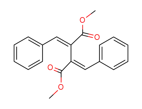 Molecular Structure of 51417-62-0 (Butanedioic acid, bis(phenylmethylene)-, dimethyl ester, (E,E)-)