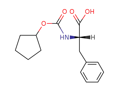 <i>N</i>-cyclopentyloxycarbonyl-L-phenylalanine