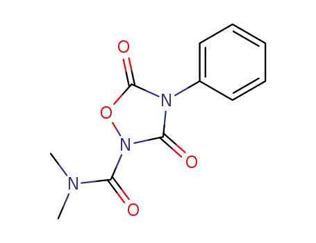 3,5-dioxo-4-phenyl-[1,2,4]oxadiazolidine-2-carboxylic acid dimethylamide