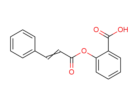 Molecular Structure of 24327-25-1 (2-cinnamoyloxy-benzoic acid)
