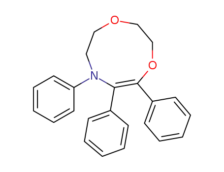 (<i>Z</i>)-7,8,9-triphenyl-2,3,6,7-tetrahydro-5<i>H</i>-[1,4,7]dioxazonine