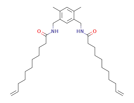 Molecular Structure of 61796-71-2 (10-Undecenamide,
N,N'-[(4,6-dimethyl-1,3-phenylene)bis(methylene)]bis-)
