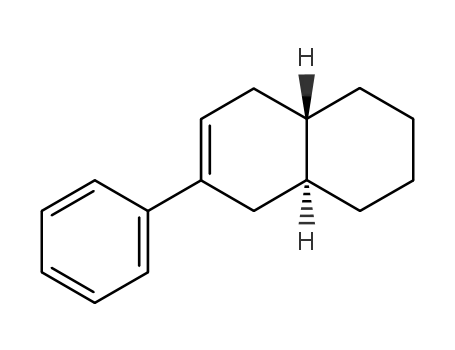 (+/-)-6-phenyl-(4a<i>r</i>,8a<i>t</i>)-1,2,3,4,4a,5,8,8a-octahydro-naphthalene