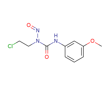 Urea, 1- (2-chloroethyl)-3-(m-methoxyphenyl)-1-nitroso- cas  13909-21-2