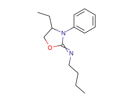 2-butylimino-4-ethyl-3-phenyl-1,3-oxazolidine