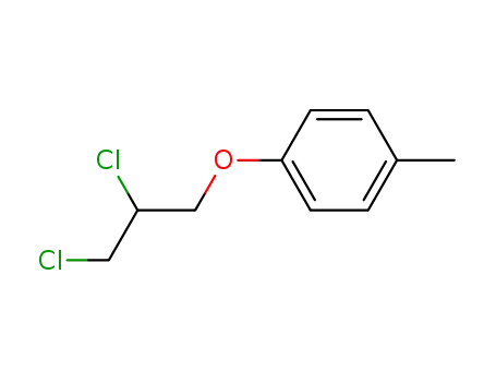 Molecular Structure of 64929-38-0 (Benzene, 1-(2,3-dichloropropoxy)-4-methyl-)
