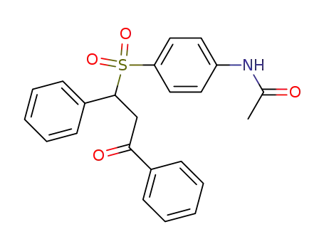 acetic acid-[4-(3-oxo-1,3-diphenyl-propane-1-sulfonyl)-anilide]