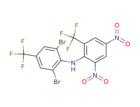 Benzenamine,
2,6-dibromo-N-[2,4-dinitro-6-(trifluoromethyl)phenyl]-4-(trifluoromethyl)-